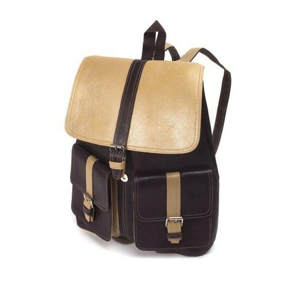 Adriana Handmade Leather Laptop Backpack 5 Color's Available - Picture 4 of 7